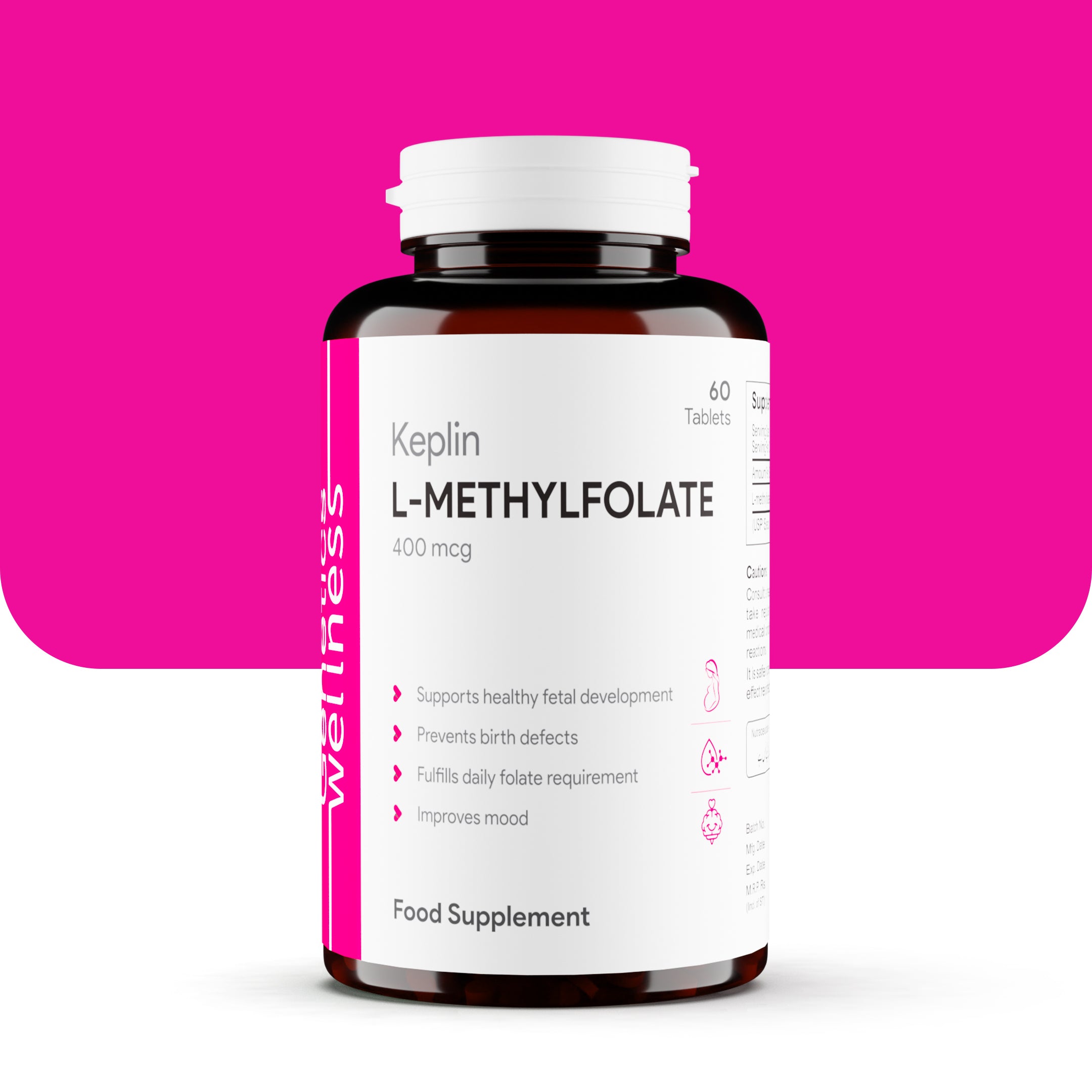 Keplin L-METHYLFOLATE - 400mcg