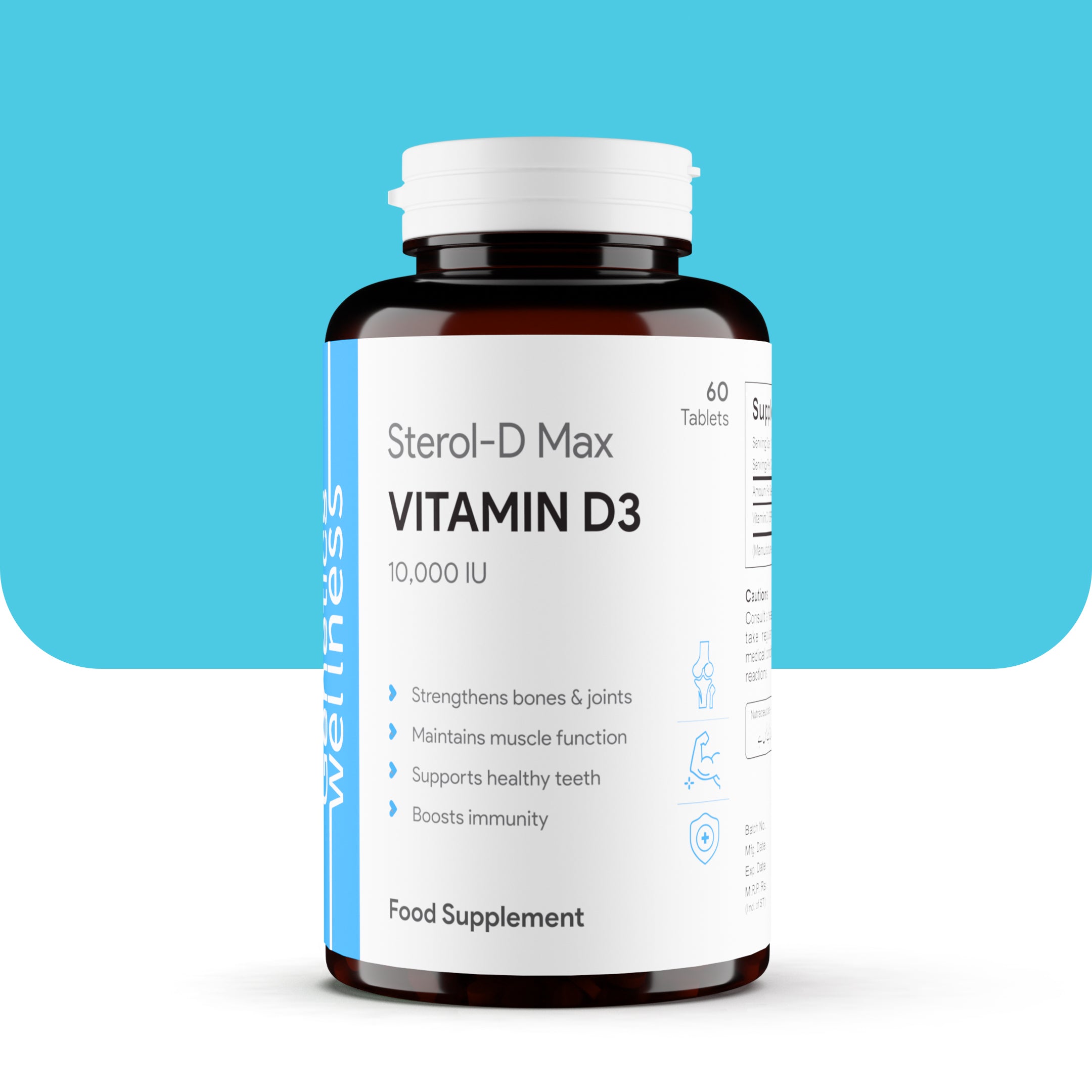 Sterol-D Max Vitamin D3 - 10,000IU