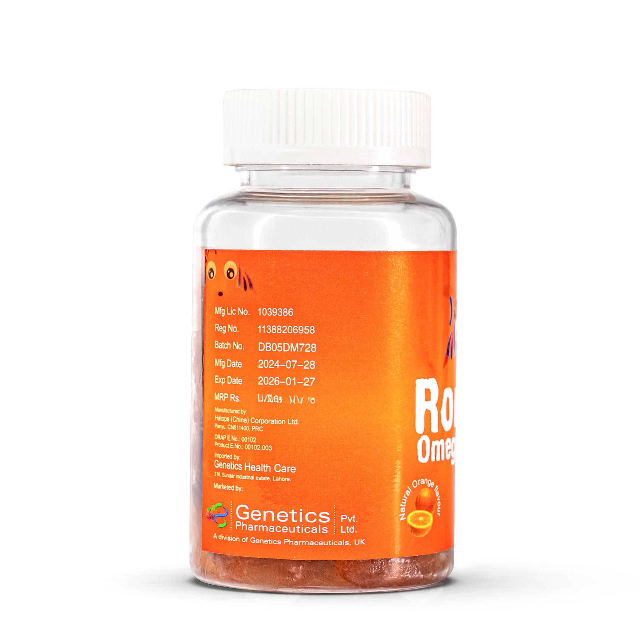 Omega-3 gummies for brain function, strengthen immunity and boost memory. 