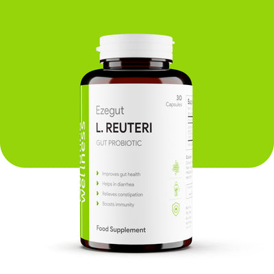 Ezegut - Probiotics for healthy digestive system, prevent constipation and diarrhea while boosting immunity 
