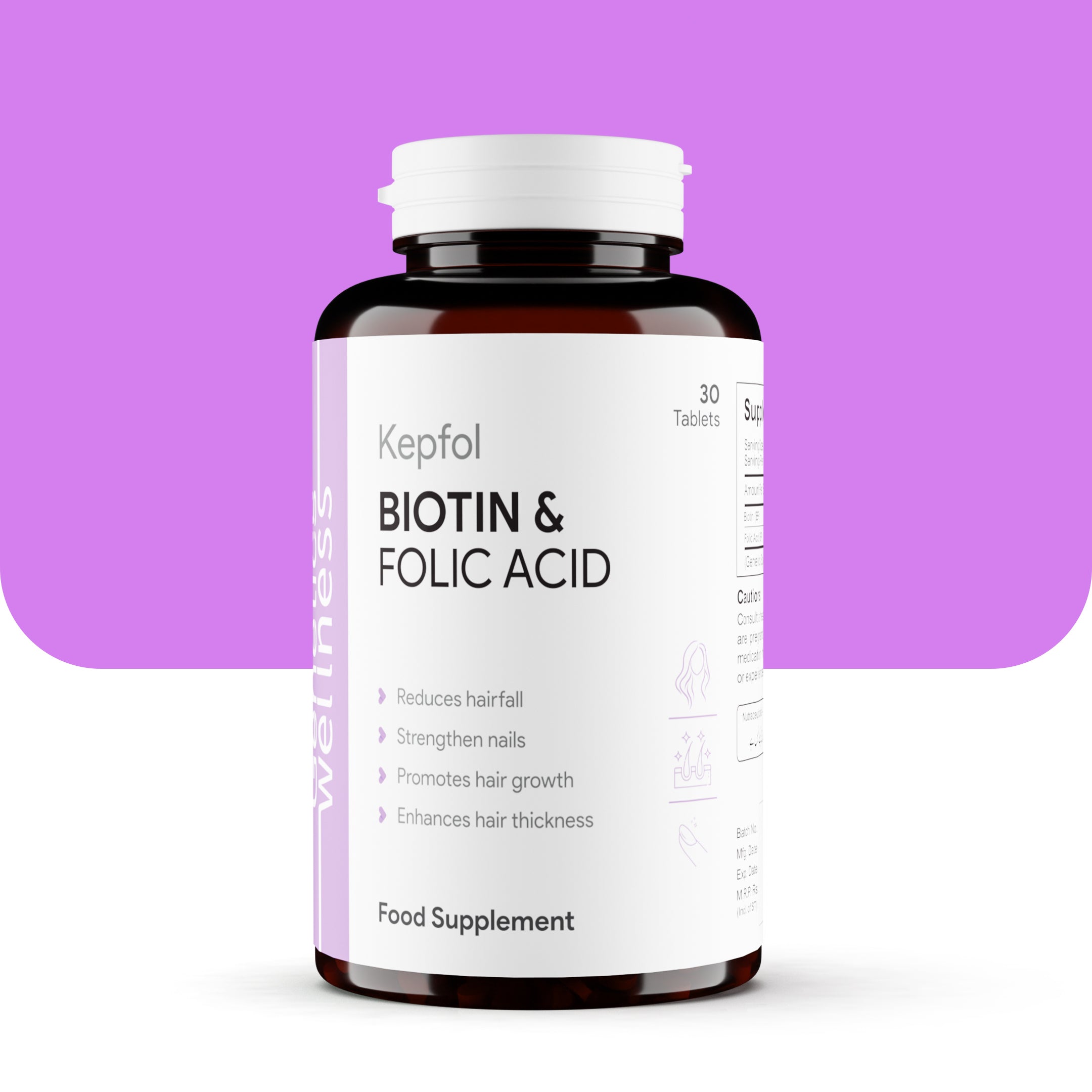 Kepfol Biotin & Folic Acid