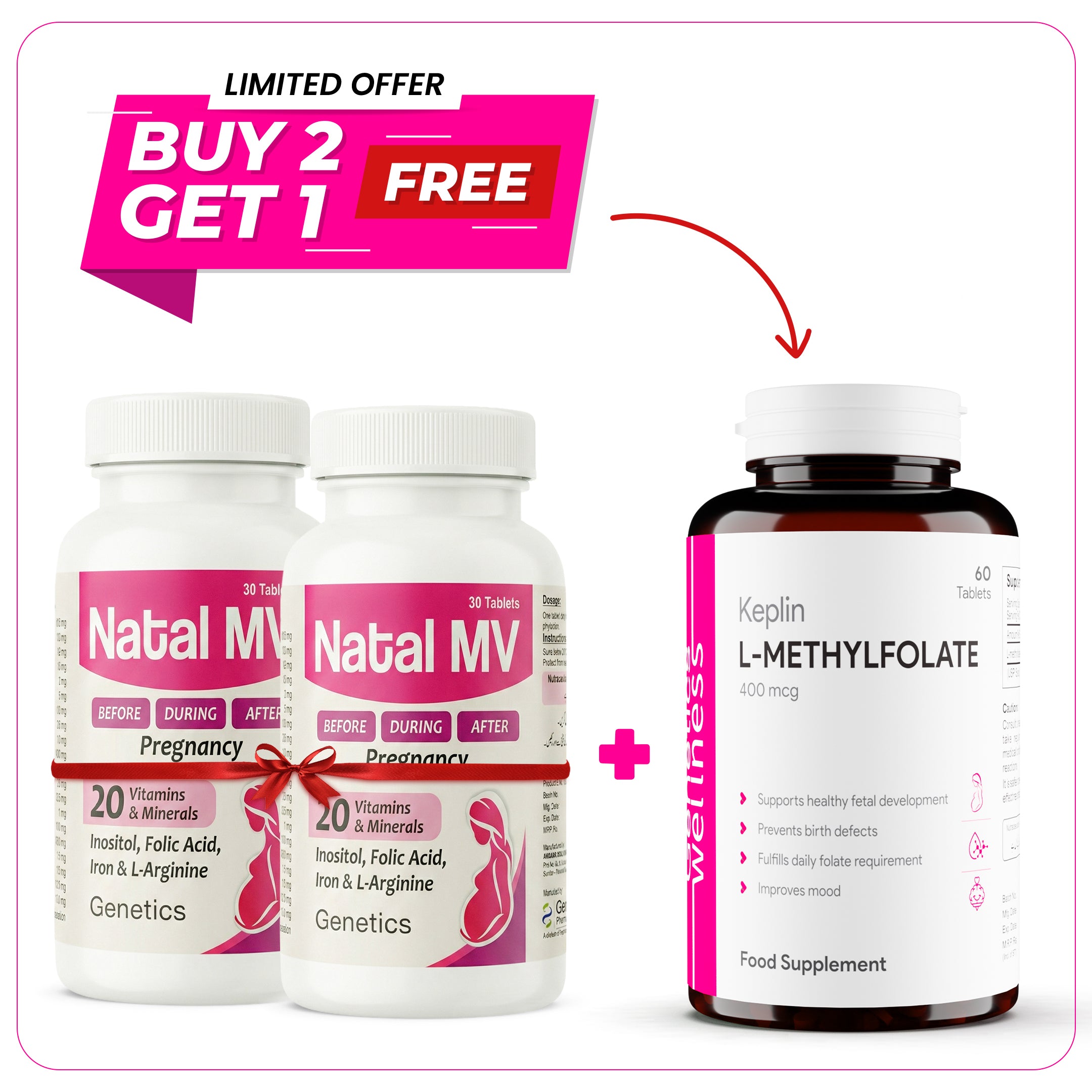 2 Natal MV + 1 Keplin Free
