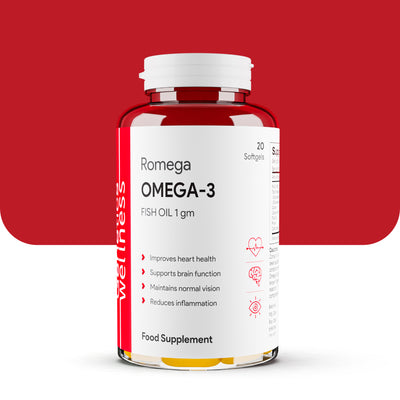Omega-3 fish oil for lowering cholesterol levels, improving brain health, reducing inflammation and improving eyesight.  