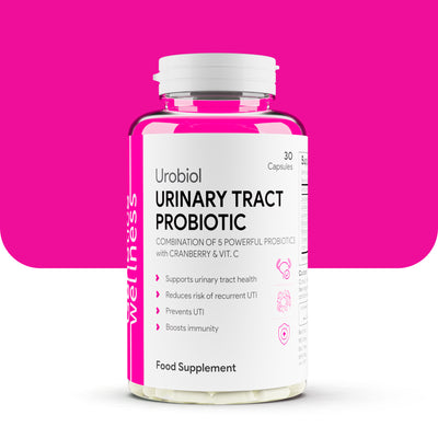 Probiotic to improve gut health, reduce the risk of UTI and restore beneficial bacteria 