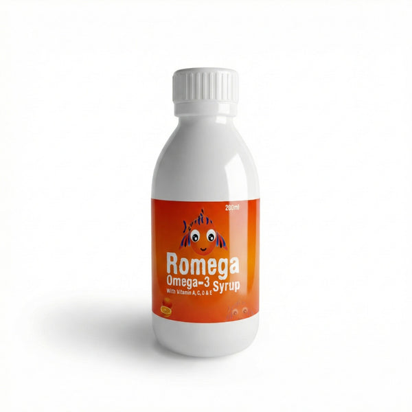 Romega Syrup - Omega 3 Fish Oil Syrup for Kids – Genetics Wellness