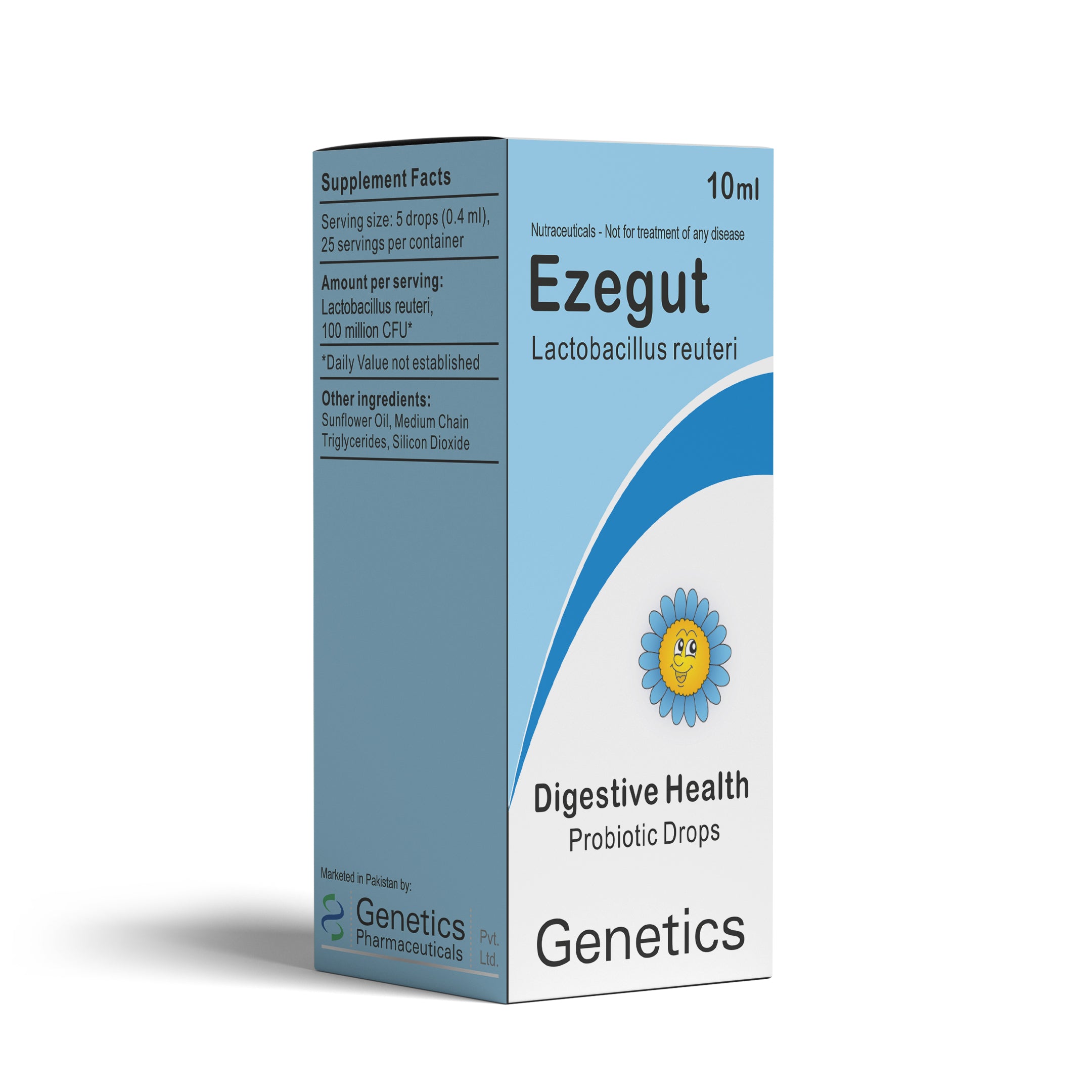 L.Reuteri Gut Probiotic drops to help with diarrhea, relieve constipation and boost immunity in kids.