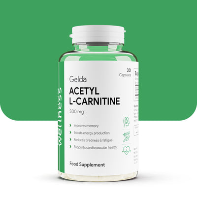 Acetyl L-carnitine to improve cognitive function, enhance mental clarity, provide energy and reduce tiredness. 