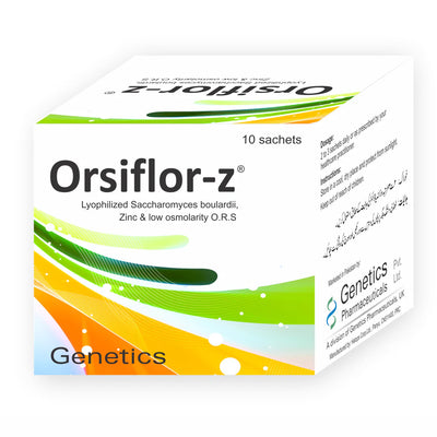 Low Osmolarity ORS with Probiotic and Zinc to reduce the effect of diarrhea.